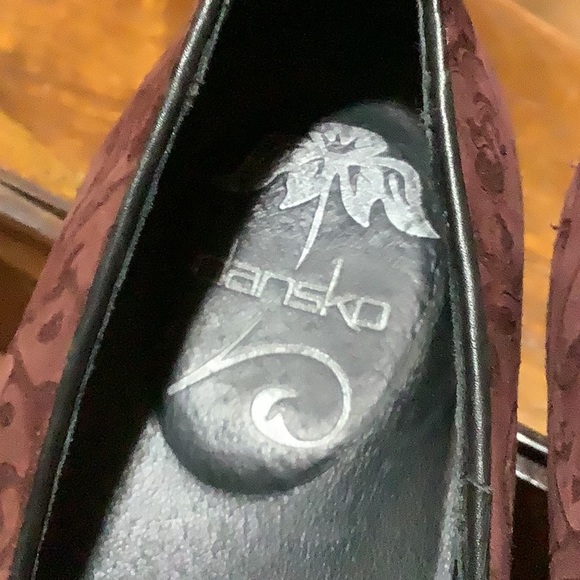 Dansko Maroon/plum color Slip-ONS size 36 (6) - Picture 8 of 9